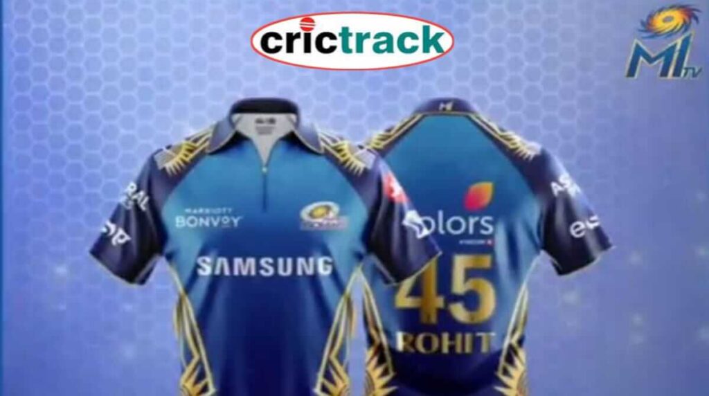 Mumbai Indians lunched new jersey - Crictrack