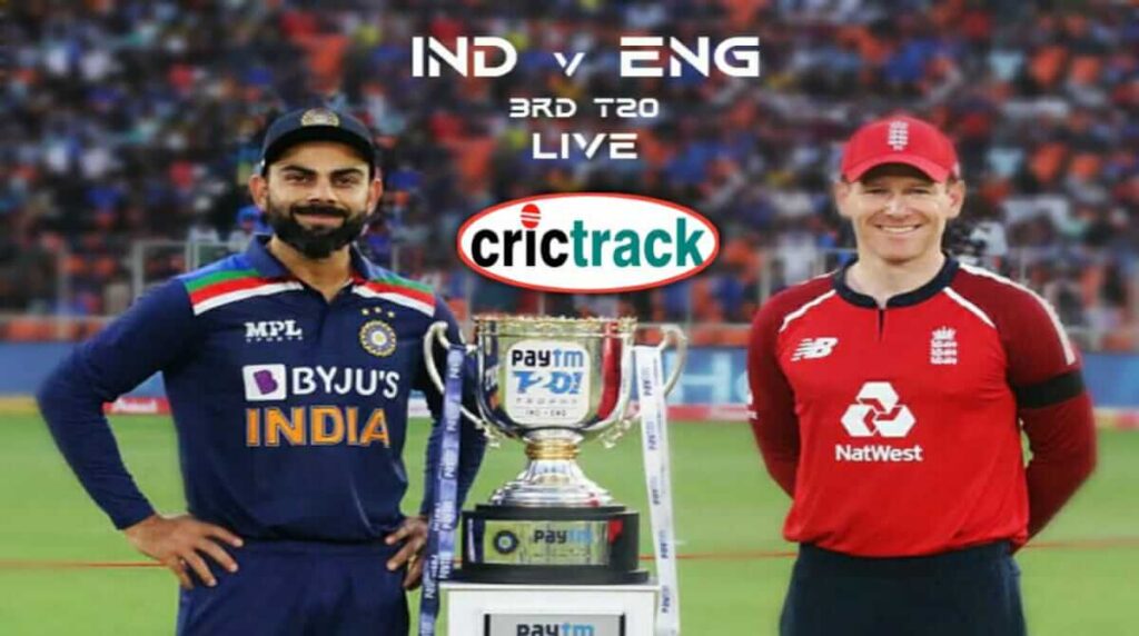 3rd T20 match India Vs England