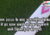 साल 2010 के बाद अंतरर्राष्ट्रीय क्रिकेट में हर साल सबसे अधिक रन बनाने वाले खिलाड़ियों की सूची IPL, IPL 2021, Get IPL News first from Crictrack, Get Cricket News in Hindi from Crictrack.in, Hindi Cricket News Channel